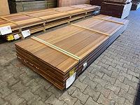 Guyana ipé planken geschaafd 3350x145x21mm (70x) - afbeelding 2 van  3