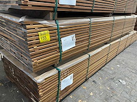 Guyana ipé planken geschaafd 3350x90x21mm (165x) - afbeelding 4 van  4