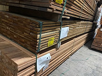Guyana ipé planken geschaafd 3500-4500x90x18mm (121x) - afbeelding 4 van  4