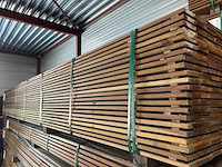 Guyana ipé planken geschaafd 3500x90x16mm (143x) - afbeelding 2 van  4