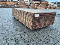 Guyana ipé planken geschaafd 3650-3950x120x21mm (76x) - afbeelding 2 van  4