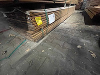 Guyana ipe planken geschaafd 3650-3950x90x21mm (154x) - afbeelding 4 van  4