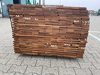 Guyana ipé planken geschaafd 3950-4300x90x21mm (86x) - afbeelding 3 van  3