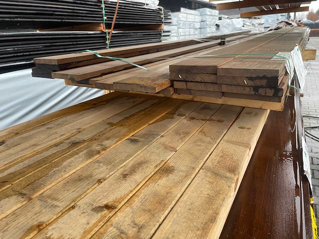 Guyana ipé planken geschaafd 3950-4550x145x21mm (18x) - afbeelding 3 van  3