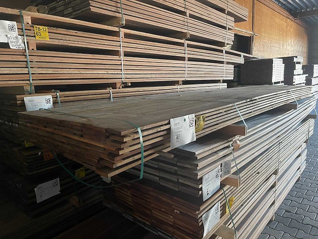 Guyana ipé planken geschaafd 4000x90x15mm (77x) - afbeelding 4 van  4