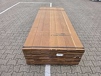 Guyana ipé planken geschaafd 4300x140x21mm (77x) - afbeelding 1 van  4