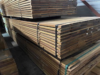Guyana ipé planken geschaafd 4300x140x21mm (77x) - afbeelding 4 van  4