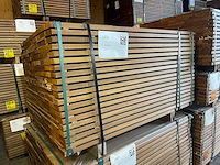 Guyana ipé planken geschaafd 4300x90x25mm (93x) - afbeelding 2 van  4