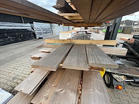 Guyana ipé planken geschaafd 4550x145x21mm (3x) - afbeelding 1 van  3