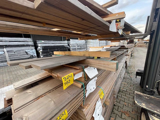 Guyana ipé planken geschaafd 4550x145x21mm (3x) - afbeelding 2 van  3