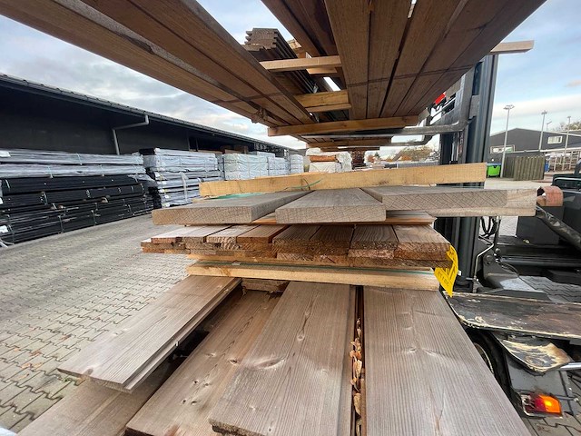 Guyana ipé planken geschaafd 4550x145x21mm (3x) - afbeelding 3 van  3