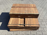 Guyana ipé planken geschaafd 650-1000x90x25mm (143x)