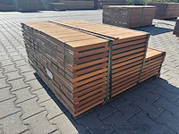 Guyana ipé planken geschaafd 650-1000x90x25mm (143x) - afbeelding 2 van  3