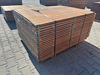 Guyana ipé planken geschaafd 650-1250x140x25mm (266x) - afbeelding 2 van  3