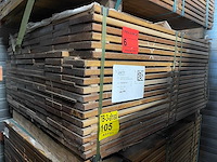 Guyana ipé planken geschaafd 650-1250x145x21mm (214x) - afbeelding 4 van  4