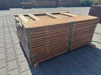 Guyana ipé planken geschaafd 650-1350x90x25mm (324x) - afbeelding 2 van  3