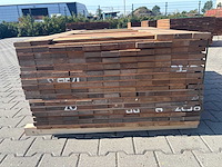Guyana ipé planken geschaafd 650-1350x90x25mm (324x) - afbeelding 3 van  3