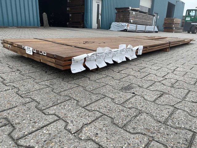 Guyana ipé planken geschaafd country grade 2150-4300x90x21mm (33x) - afbeelding 2 van  3