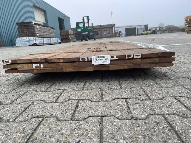 Guyana ipé planken geschaafd country grade 2150-4300x90x21mm (33x) - afbeelding 3 van  3