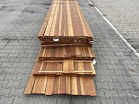 Guyana ipé planken geschaafd country grade 2750-3650x90x21mm (154x) - afbeelding 1 van  3