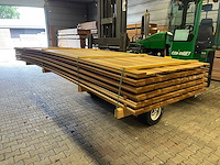 Guyana ipé planken geschaafd country grade 4500x90x18mm (134x) - afbeelding 2 van  3