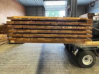 Guyana ipé planken geschaafd country grade 4500x90x18mm (134x) - afbeelding 3 van  3