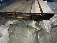 Guyana ipé planken geschaafd gevingerlast 5000x140x18mm (40x) - afbeelding 3 van  3