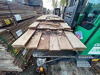 Guyana teak beschoeiingsplanken 1000-2500x150x20mm (39x) - afbeelding 1 van  2