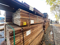 Guyana teak beschoeiingsplanken 2000-2500x100x20mm (131x) - afbeelding 4 van  4