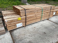 Guyana teak beschoeiingsplanken 2000-2500x100x20mm (189x) - afbeelding 4 van  4