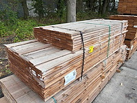 Guyana teak beschoeiingsplanken 2000-2500x100x20mm (189x) - afbeelding 3 van  3