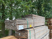 Guyana teak beschoeiingsplanken 2000-3000x100x20mm (207x) - afbeelding 4 van  4