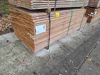 Guyana teak beschoeiingsplanken 2000-3000x150x20mm (138x) - afbeelding 4 van  4