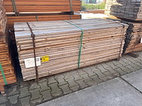 Guyana teak beschoeiingsplanken 2000x100x20mm (207x) - afbeelding 4 van  4