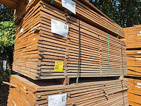 Guyana teak beschoeiingsplanken 2000x150x20mm (138x) - afbeelding 4 van  4