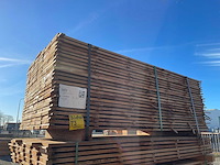 Guyana teak beschoeiingsplanken 2000x150x20mm (138x) - afbeelding 4 van  4