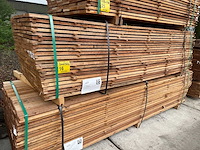 Guyana teak beschoeiingsplanken 2500x150x20mm (132x) - afbeelding 4 van  4