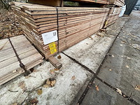 Guyana teak beschoeiingsplanken 2500x150x20mm (69x) - afbeelding 4 van  4