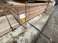 Guyana teak beschoeiingsplanken 2500x150x20mm (69x) - afbeelding 4 van  4