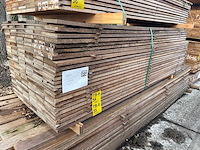 Guyana teak beschoeiingsplanken 2500x150x20mm (69x) - afbeelding 4 van  4