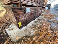 Guyana teak beschoeiingsplanken 2500x150x20mm (69x) - afbeelding 4 van  4