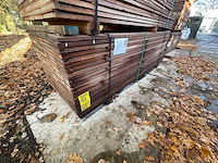 Guyana teak beschoeiingsplanken 2500x150x20mm (69x) - afbeelding 4 van  4