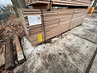 Guyana teak beschoeiingsplanken 3000x100x20mm (103x) - afbeelding 4 van  4