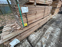 Guyana teak beschoeiingsplanken 3000x100x20mm (207x) - afbeelding 4 van  4