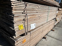 Guyana teak beschoeiingsplanken 3000x100x20mm (207x) - afbeelding 4 van  4