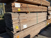 Guyana teak beschoeiingsplanken 3000x100x20mm (207x) - afbeelding 4 van  4