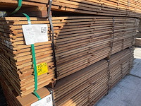 Guyana teak beschoeiingsplanken 3000x150x20mm (132x) - afbeelding 2 van  4