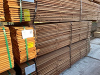 Guyana teak beschoeiingsplanken 3000x150x20mm (132x) - afbeelding 4 van  4