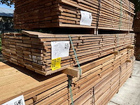 Guyana teak beschoeiingsplanken 3000x150x20mm (66x) - afbeelding 4 van  4