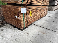 Guyana teak beschoeiingsplanken 3000x150x20mm (66x) - afbeelding 4 van  4